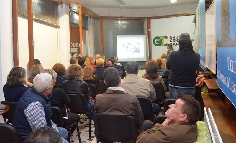 Charla en la sede del GCC (Foto TA)